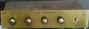 The Fisher Master Audio Control Model 30-C Tube Preamp Telefunken Amperex Bugle - Picture 1 of 17