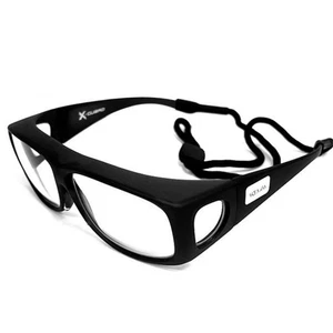 X-Guard Goggles X-Ray Radiation Protection Glasses Leaded 0.75mmPb (Matte Black) - Picture 1 of 1