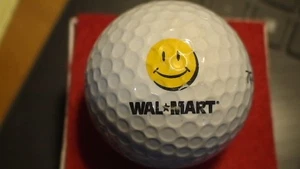 Vintage Walmart Smiley Face Golf Ball ***Wilson Distance***  -L21 - Picture 1 of 3