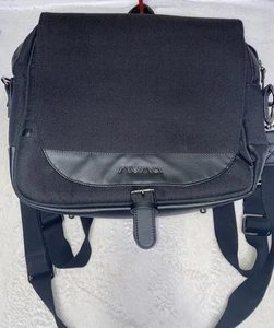 Nuna Unisex Carry it All Diaper Bag Backpack EUC Crossbody Strap Black ~BAG ONLY - Picture 1 of 7