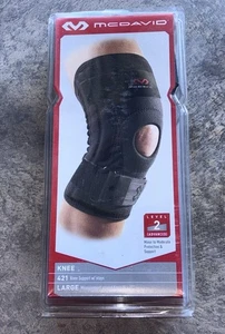 McDavid 421 Patella Knee Support Level 2 Open Box Black Size-L - Picture 1 of 5