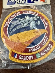 Parche de misión de colección nuevo en paquete del transbordador espacial NASA Discovery STS-51G 1985 - Imagen 1 de 5