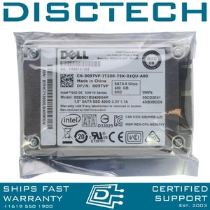 Dell 67D8C 09TVP Intel SSDSC1BG400G4R SSDSC1BG400G4 400GB 1.8in 6Gbps DC S3610 - Picture 1 of 3