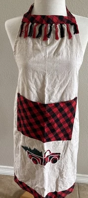 Unisex Apron  Buffalo Check Kitchen Collection, Classic Farmhouse Chef - Image 1 of 4