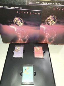 ELECTRIC LIGHT ORCHESTRA: AFTERGLOW 3 CASSETTES BOX SET & BOOKLET PROMO COPY. - Picture 1 of 12
