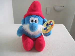 Muñeca de peluche Nanco de 11" Los Pitufos PAPÁ PITUFO - Imagen 1 de 3