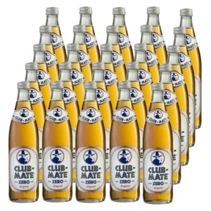 Club-Mate Zero Original 25 Flaschen je 0,5l inkl. Mehrweg Pfand - Bild 1 von 2