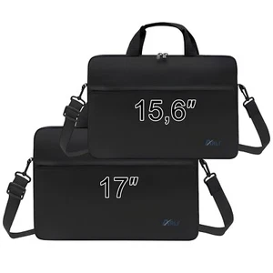 ARLI Laptoptasche 15 15,6 16 17 Zoll mit Trolleyband Umhängetasche Handtasche - Bild 1 von 12