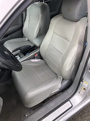 Coverking Leatherette Front And Rear Seat Covers for 2004-2008 Acura TL  - Grey Foto 1 de 4