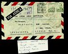Sephil Spain 2V Airmail Regd Cover From Madrid To London Gb