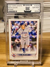 2022 Topps Update Seiya Suzuki Rookie #US250 GMG Graded 10 Gem Mint 💎 RC 