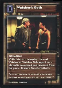 Highlander CCG - Watcher's Oath - Picture 1 of 1