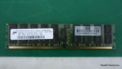 HP AB566-69002 4GB PC-4200 (533MHz) DDR2 SDRAM DIMM Server Memory (Multiple OEM) - Image 1 of 3