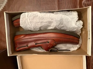 Chatham Mens Deck SIZE 10 UK deck Shoes in Chestnut Brown - Picture 1 of 9