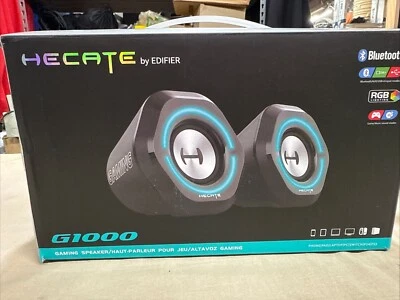 Edifier - G1000 2.0 Bluetooth Gaming Speakers with RGB Lighting (2-Piece) Hecate - Image 1 of 4