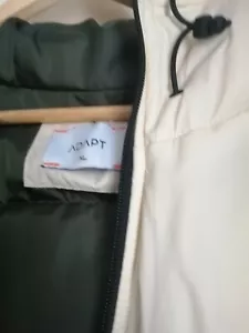 Adapt Men's Cream Puffer Jacket - Picture 1 of 3