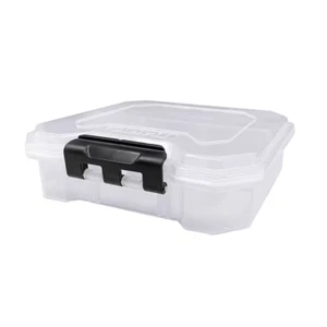 NUEVO 6 in. Contenedor de almacenamiento de 6 compartimentos organizador de piezas pequeñas plástico duradero - Imagen 1 de 5