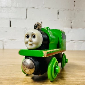 Percy 1996 No Name - Thomas the Tank Engine & Friends Wooden Railway Trains - Picture 1 of 13