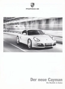 PORSCHE CAYMAN COUPE S 987 Preise Preisliste Ausstattungen 2008 PO - Picture 1 of 1