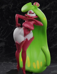 Pokemon Waifu Tsareena unbemalt Resin Print Art Model Figur 50mm 10cm Monster - Bild 1 von 8