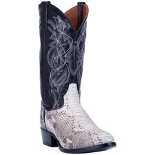 Men Embroidery Square Toe Mid-Calf Knight Boots Retro Western Cowboy Broad Shoes