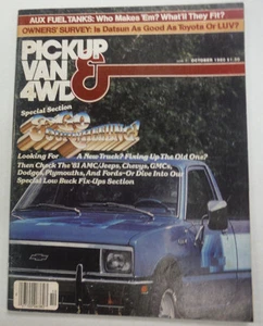 Pickup Van & 4WD Magazine Go Fourwheeling Dodges Plymouths October 1980 050215R - Picture 1 of 1