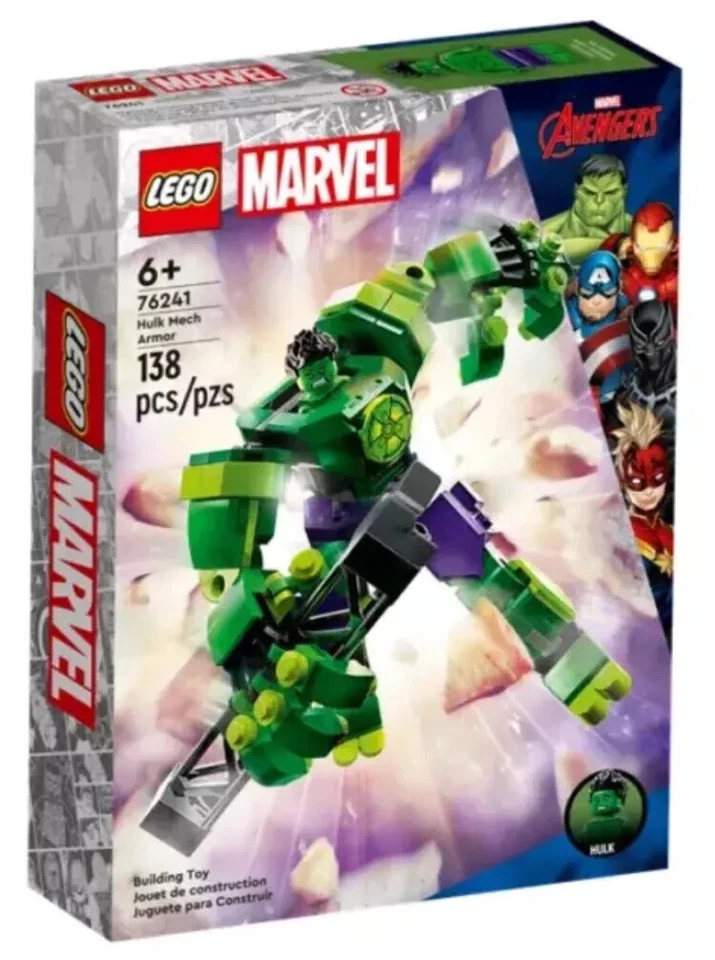 76241 HULK MECH ARMOR suit lego legos set marvel AVENGERS robot NEW - Image 1 of 1