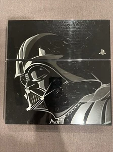 PS4 Star Wars Darth Vader Limited Edition Console 500GB CUH-1202B Rare - Picture 1 of 8