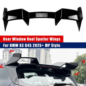 Schwarz Heckspoiler Dachspoilerlippe für BMW X3 G45 2025-2026 Neu - Picture 1 of 8