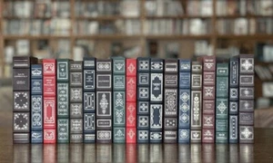 Lot of 18 Franklin Library Classics Gilt~Jane Austen; Emily Bronte; George Eli.. - Picture 1 of 6