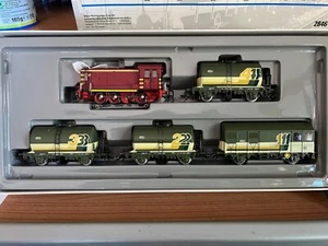 MARKLIN HO 2846 TRENO CARRI CISTERNA CFL CON LOCOMOTIVA DIESEL V36 COME NUOVO - Foto 1 di 10