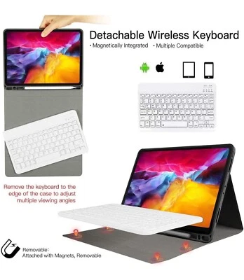 Smart Case With Keyboard For iPad Pro 12.9 Inches Wireless Rechargeable - Image 1 of 4