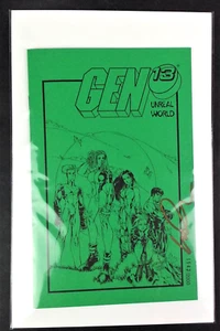 Gen 13 Unreal World Ashcan Edición Preview FIRMADO 1543/2000 Aegis Primera Impresión 1996 - Imagen 1 de 9