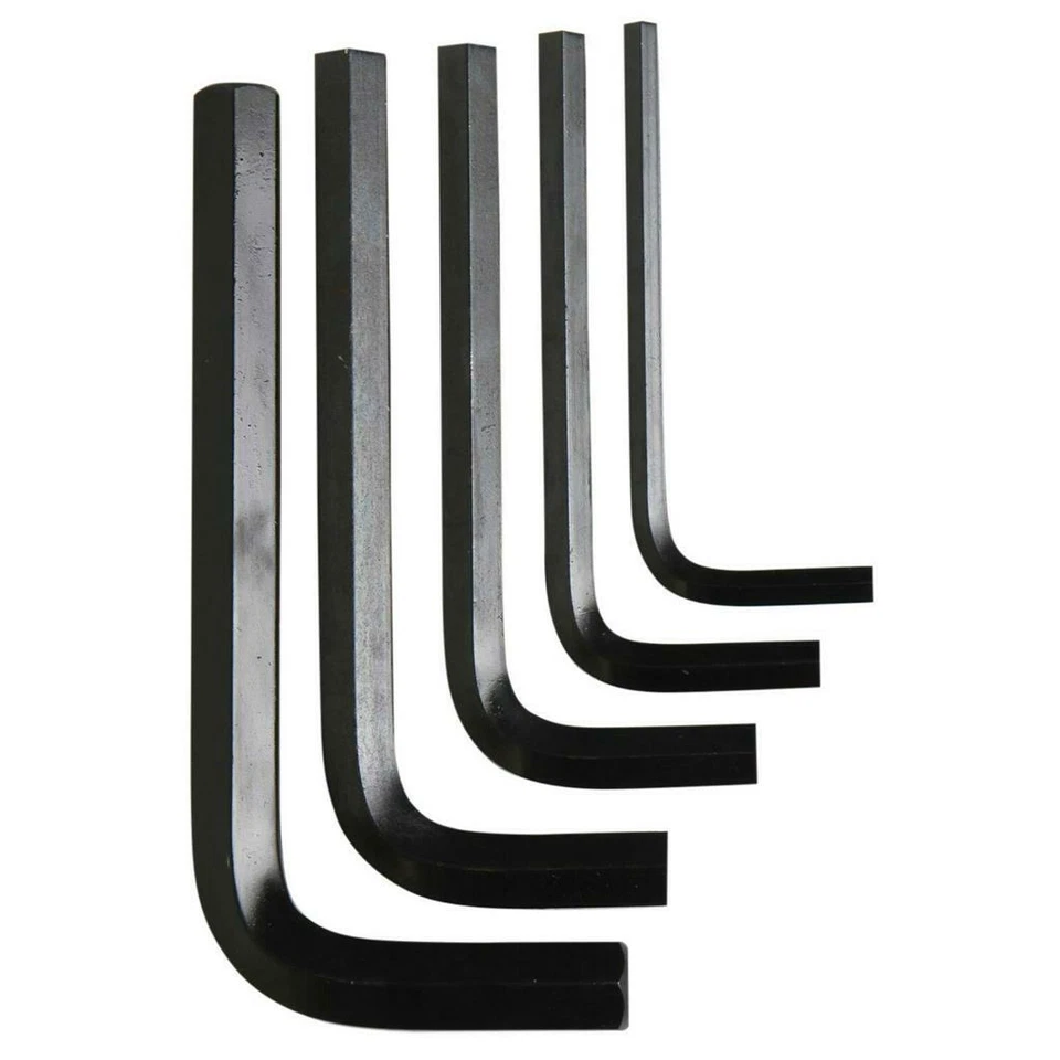 Metric Short Arm Allen Keys / Hex Wrench / Hexagon Key 0.7mm - 14mm All Sizes - Image 1 of 1