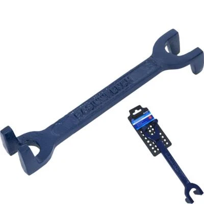 BlueSpot 19mm & 25mm Plumbers Fixed Claw Basin Wrench Sink Bath Taps Tool - Image 1 of 3