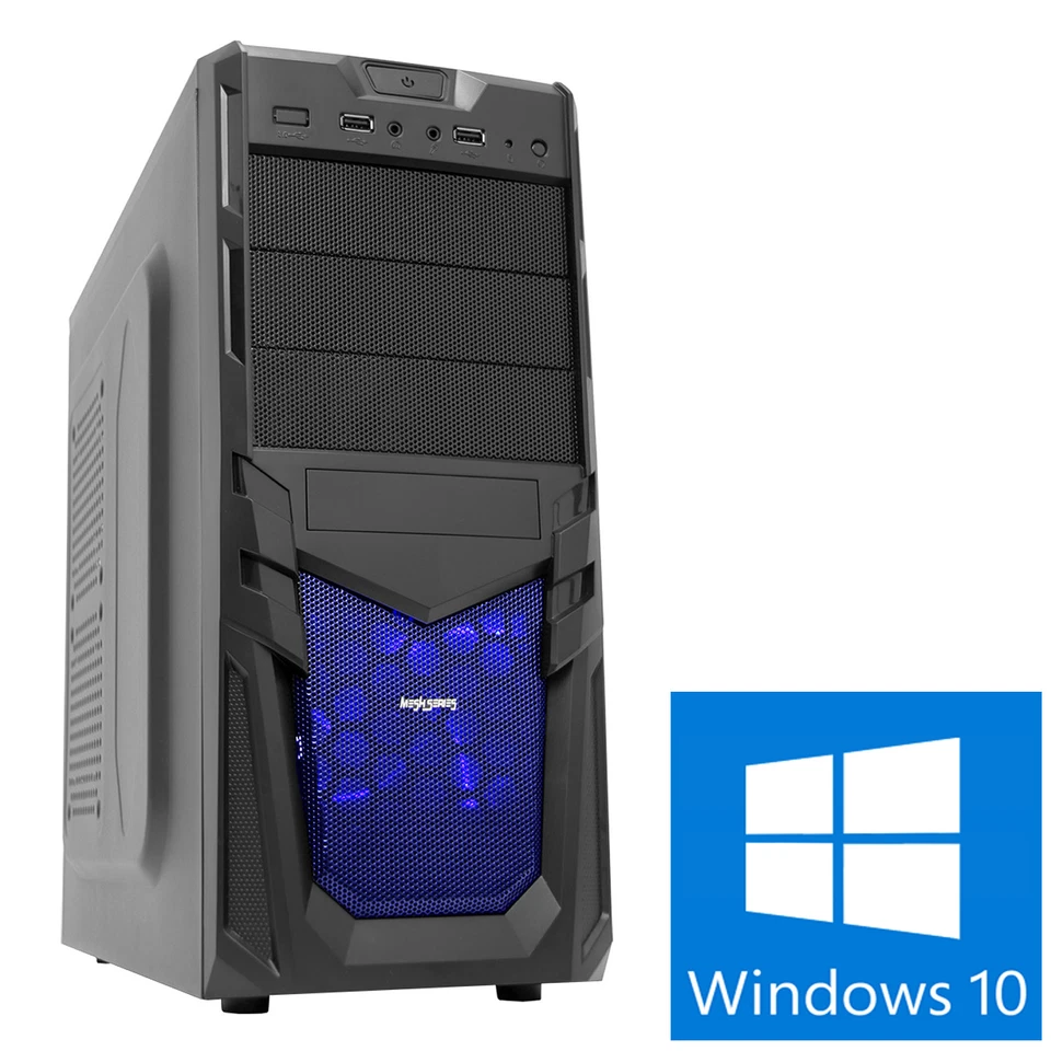 OCHW ULTRA FAST 3.9 Dual Core 8GB 1TB Desktop Home Office PC Computer Windows 10 VIP