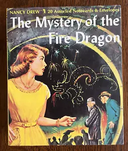 Nancy Drew Notecard Set 20 Notecards & Envelopes Mystery of the Fire Dragon NIB - Picture 1 of 7