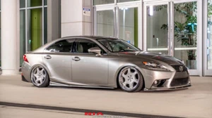Lexus IS Side skirt extensions Splitter lip body kit aero ground effects painted - Bild 1 von 11