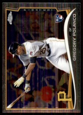 2014 Topps Chrome Update Gregory Polanco Pittsburgh Pirates #MB-45 - Image 1 of 2