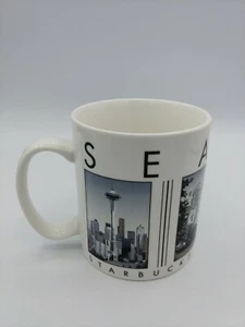Seattle s/w Skyline Becher 2003 18 Oz Neu mit Etikett - Bild 1 von 12