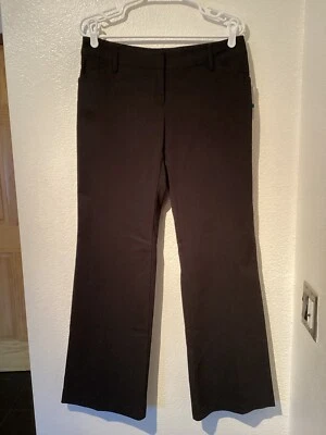 XOXO women's NWT black dress pant size 9/10 low-rise straight leg stretch office - Image 1 of 4