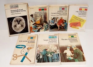 7x Vintage Nurses' Aids Series Books 70s & 80s Paperbacks - Picture 1 of 22