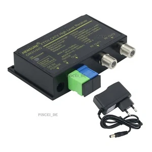 FTTH CATV optischer Empfänger Glasfaser WDM Konverter SC APC Duplex Stecker - Bild 1 von 7