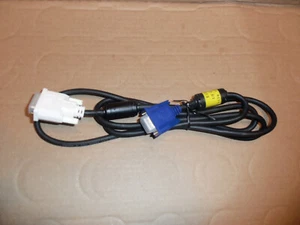 E118405 I/F Video Cable DVI-A male to SVGA/VGA male 5.5ft 3138 188 72251 unused - Picture 1 of 5