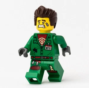 New LEGO Douglas Elton / El Fuego - Minifigure - Hidden Side - 70418 (hs005) - Picture 1 of 2