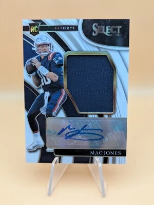 2021 Panini Select MAC JONES White True RPA Auto /75 MINT! 💎🔥Jac  - Image 1 of 4