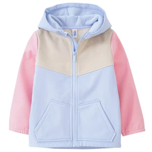 Topolino Mädchen Softshell Jacke mit Farbteiler Fleece-Futter Gr. 98, 110, 122 - Bild 1 von 5
