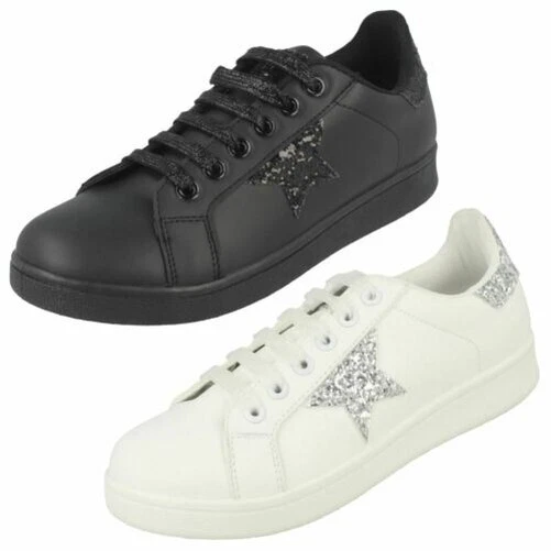 Donna Spot On Brillantini Stella Pompe - Immagine 1 di 1