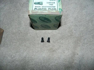NORS 1960 Corvair Door Weatherstrip Plastic plug Auveco 3562 oem 4770719 - Picture 1 of 3