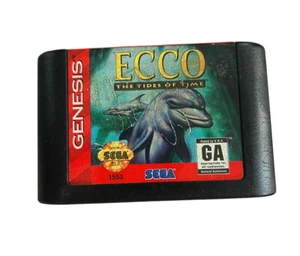 Ecco: The Tides Of Time (Sega Genesis, 1994) Cartridge Only Tested Works - Picture 1 of 4
